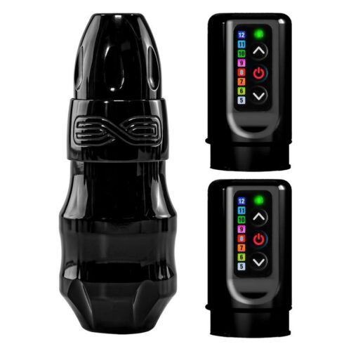 Tatuointikone + 2 x Powerbolt-akku - FK Irons EXO 2.5 mm Stealth