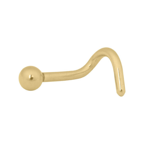 Basic Ball Nosestud - nenäkoru - Kultainen metalli