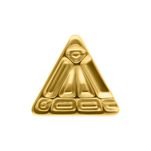 Delta Attachment for Internally Threaded - ulkokierteinen titaaninen koristeosa