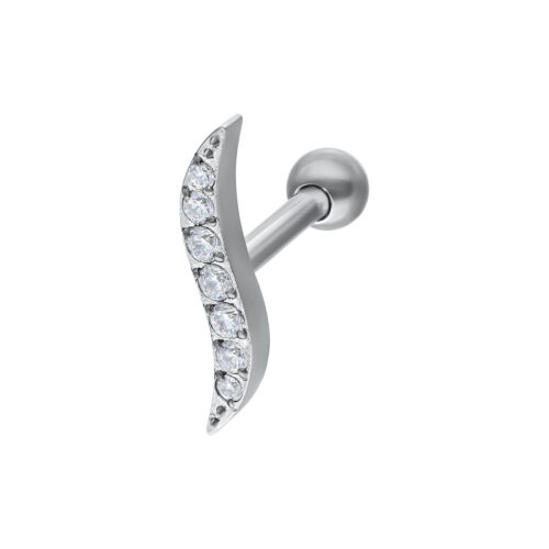 Crystal Wave Earbarbell