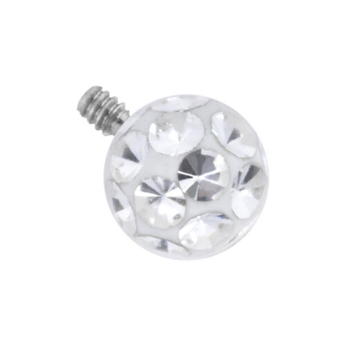 Internally Sealed Multi Jewelled - ulkokierteiset kristallipallot