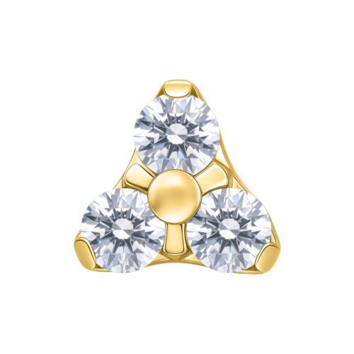 Trinity Attachment for Internally Labrets - Koristeosa