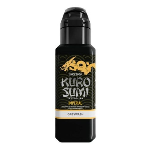 harmaa tatuointimuste - Kuro Sumi Imperial Soft Greywash