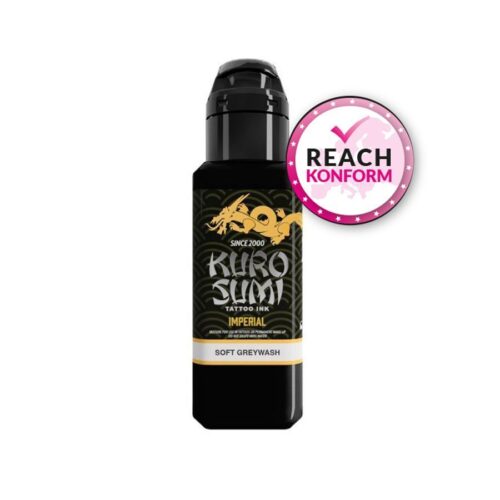 Kuro Sumi Imperial Soft Greywash Tatuointimuste 44 ml pullo valkoisella taustalla