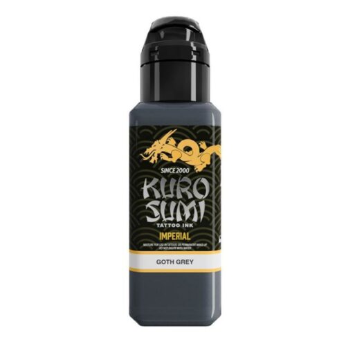 harmaa tatuointimuste - Kuro Sumi Imperial Goth Grey Tattoo Ink