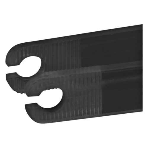 Steriilit kertakäyttöiset pinsetit (mustat - pyöreät - 100 kpl setti)