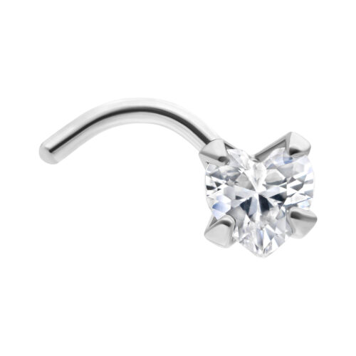 Setting Heart Nosestud