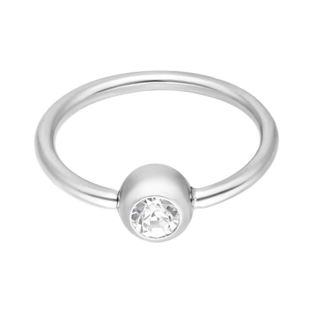 Continuous Jewelled Ball Closure Ring - Wildcat Suomi