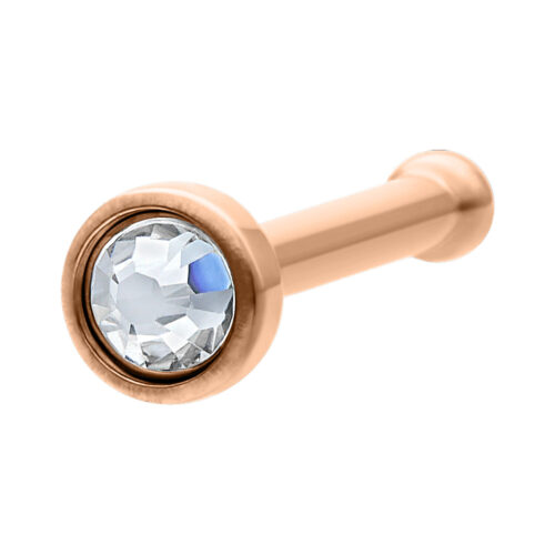 Fine Mini Jewelled Nostril Stud - nenäkoru