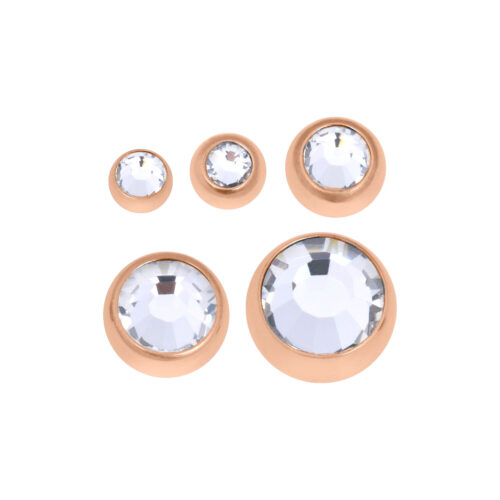 Fine Threaded Jewelled Ball - Koristeosa