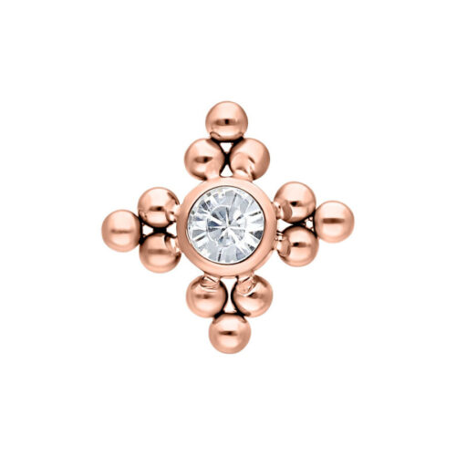 Titan Diamond Attachment for Internally Threaded - lävistyskorun koristeosa