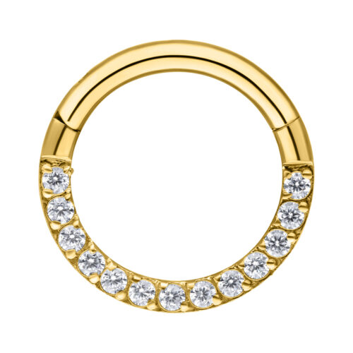 Pave Set Septum Clicker