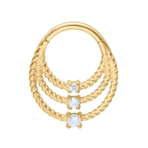 3 Twisted Rings - Kultainen metalli