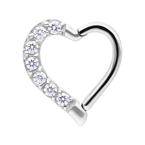 Crystal Heart Ring
