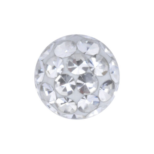 Sealed Multi Jewelled Ball - pallo kristallikivillä