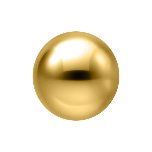 Titaaninen Pallo - Koristeosa Push Fit Labretille