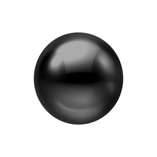 Titaaninen Pallo - Koristeosa Push Fit Labretille