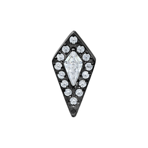 Push Fit Crystal Shield Attachment - Koristeosa - Musta metalli