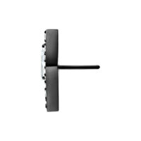 Musta Push Fit Crystal Shield -lisäosa Musta Push Fit -lisäosa kirkkaalla kristallilla valkoisella taustalla