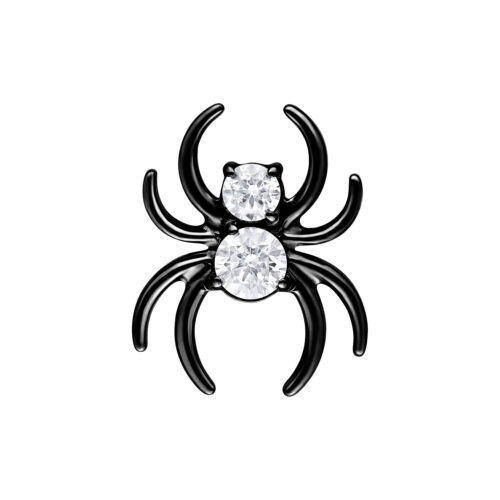 Push Fit Crystal Spider Attachment - Koristeosa - Musta metalli