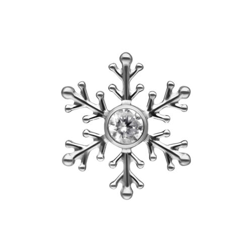 Push Fit Winter Snowflake - Koristeosa
