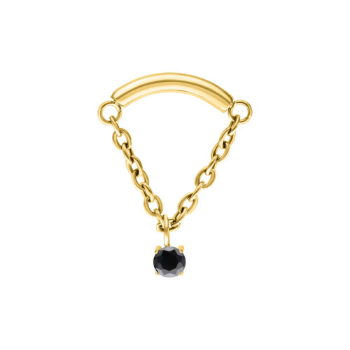 Crystal Hidden Helix Push Fit Attachment - Koristeosa