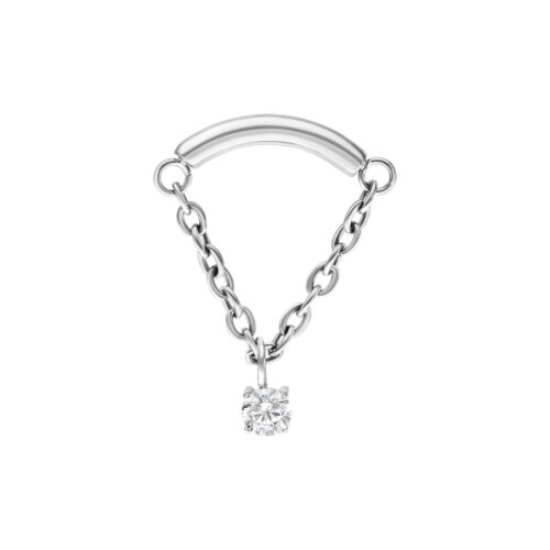 Crystal Hidden Helix Push Fit Attachment - Koristeosa