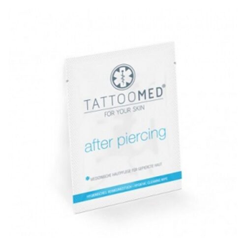 TattooMed® after piercing - lävistysten puhdistuspyyhe (1 kpl)