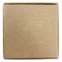 Neliönmuotoinen kartonilaatikko Wildcat-logolla beigellä taustalla