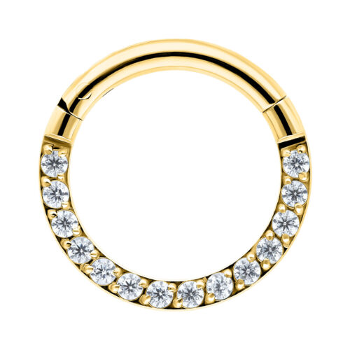 Little Balls Crystal Clicker - lävistysrengas