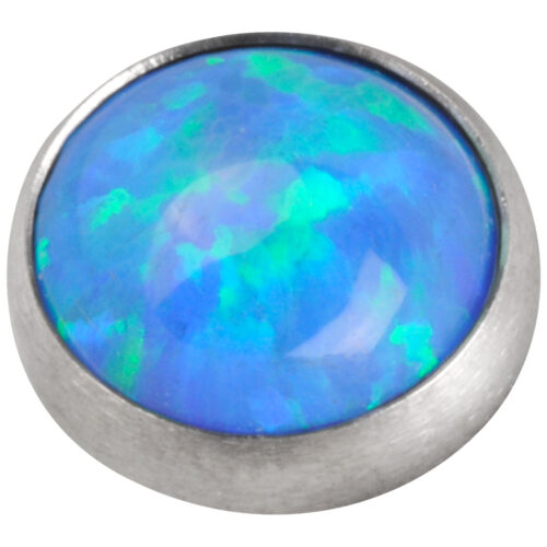 Synteettinen opaalikoriste Dermal Anchor -lävistyskoruun