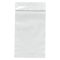 Läpinäkyvä Minigrip-pussi 100x150mm Kirkas Minigrip-pussi 100x150mm valkoisella taustalla
